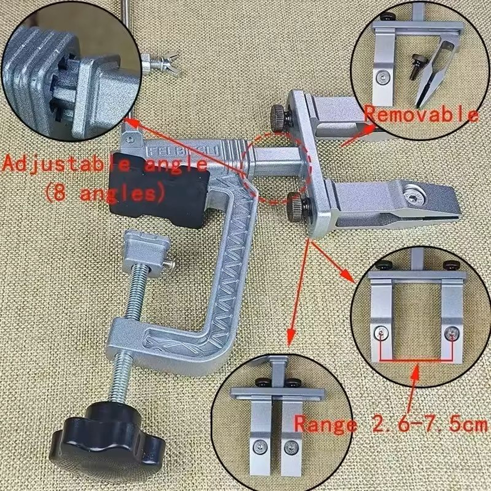 Professional Fixed Knife Sharpener System With Diamond Whetstones 3