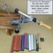 Professional Fixed Knife Sharpener System With Diamond Whetstones 15