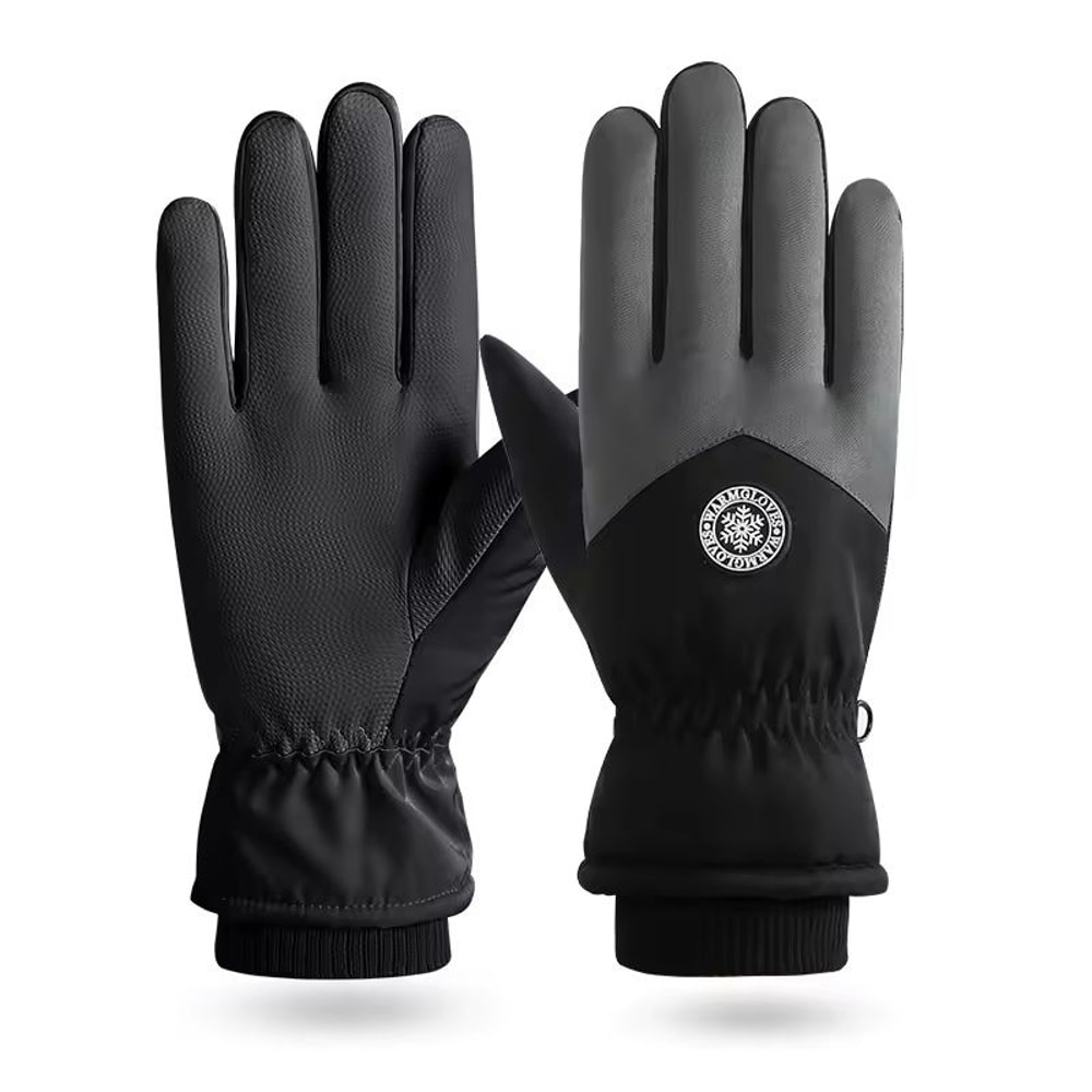 Waterproof Thermal Ski Gloves With Touch Screen Design 6