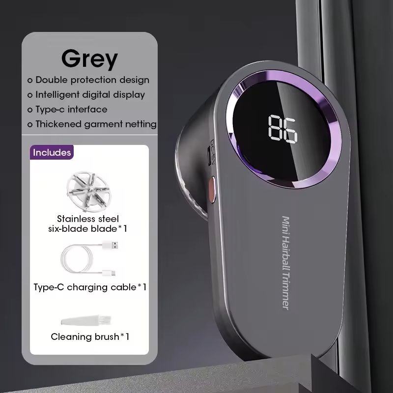 LED Digital Electric Fabric Shaver With USB Rechargeable Design 9