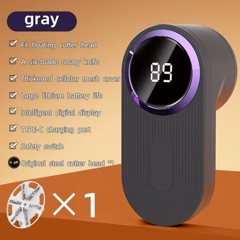 LED Digital Electric Fabric Shaver With USB Rechargeable Design 5