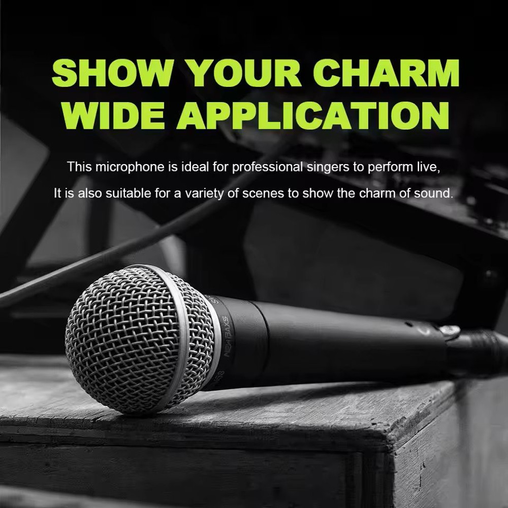 Professional Cardioid Dynamic Microphone For Vocals And Recording 3