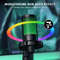 RGB USB Gaming Microphone With Touch Mute And Tripod Stand 4