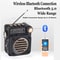 Portable Bluetooth Radio With FM AM SW And LED Flashlight 3