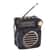 Portable Bluetooth Radio With FM AM SW And LED Flashlight 5