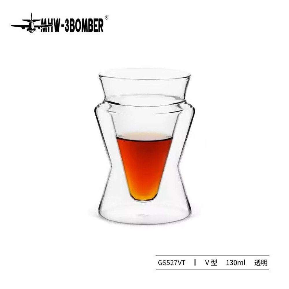 Double Wall Glass Coffee Mugs For Espresso And Tea 7