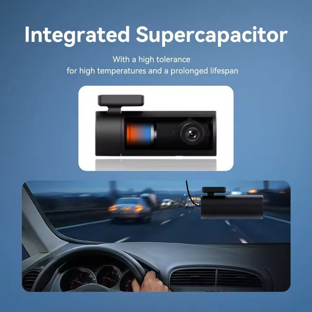 WiFi HD 1296P Dash Cam With Night Vision And App Control 2