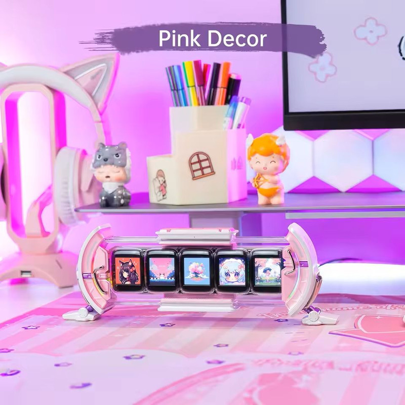 Smart AppControlled Digital Clock With Weather And Stock Display 1