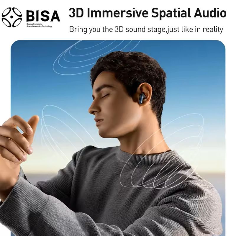 ANC Bluetooth 53 Earbuds With Noise Cancellation And Spatial Audio 5