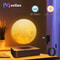 Levitating Magnetic Moon Lamp With 3 Color Modes And Wooden Base 0