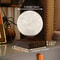 Levitating Magnetic Moon Lamp With 3 Color Modes And Wooden Base 7