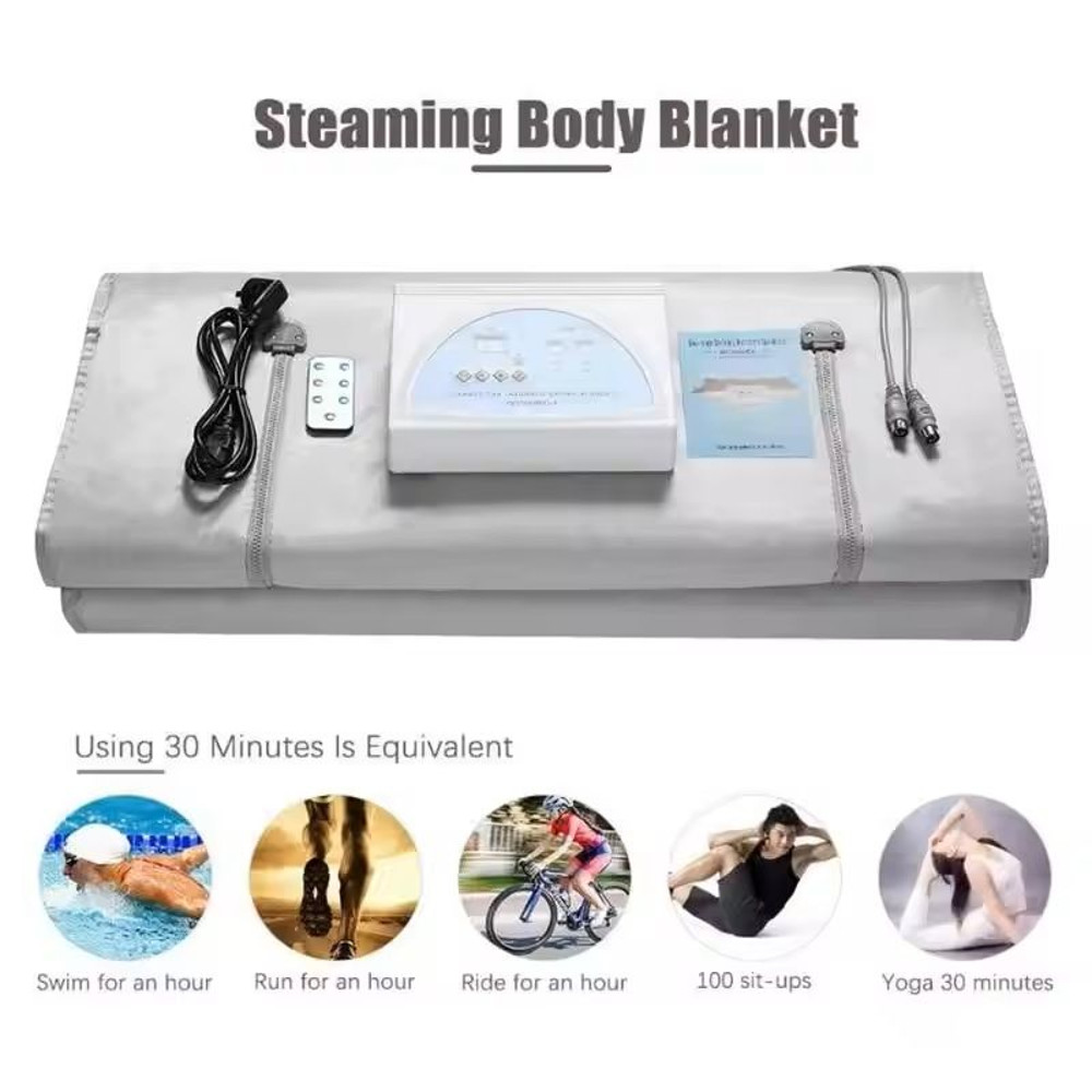 Fat Burning Sauna Blanket With Remote Control Heating 0