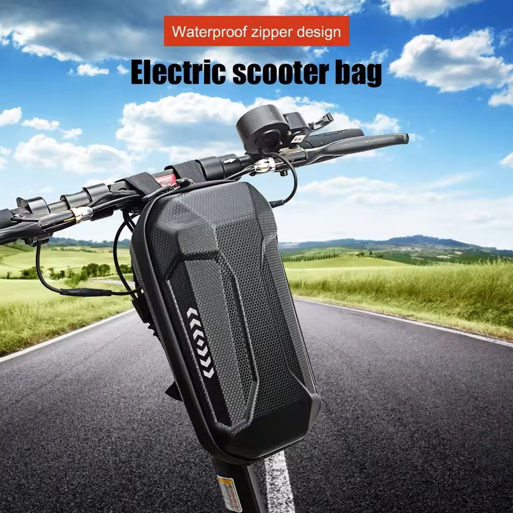 Electric Scooter Front Storage Bag With Hard Shell 25L Capacity 5