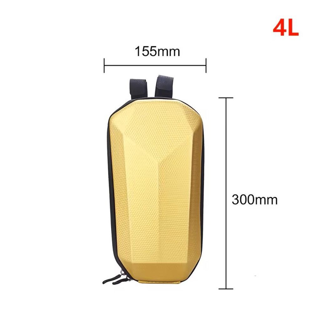 Electric Scooter Front Storage Bag With Hard Shell 25L Capacity 8