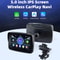 5Inch Wireless CarPlay And Android Auto Motorcycle Display Screen 0