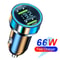 PD Car Charger With Digital Display And Multiple Ports 6