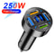 PD Car Charger With Digital Display And Multiple Ports 7