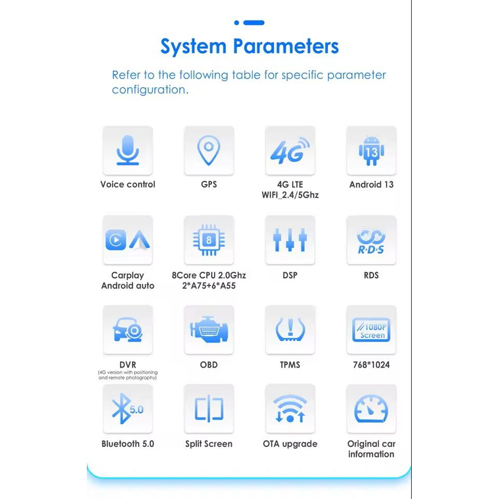 97Inch Android Car Multimedia Player With GPS And CarPlay For Ford Focus 2