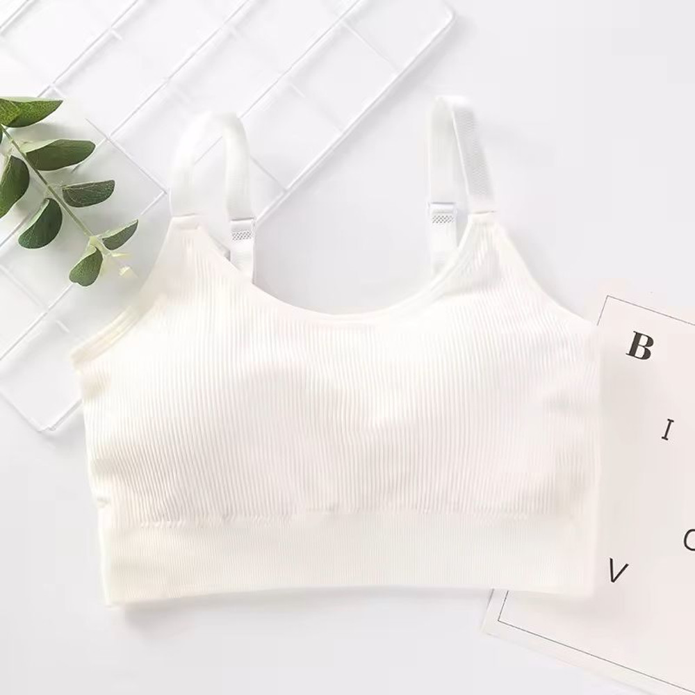 Womens Cotton Tube Top Bra With Beauty Back Design 9