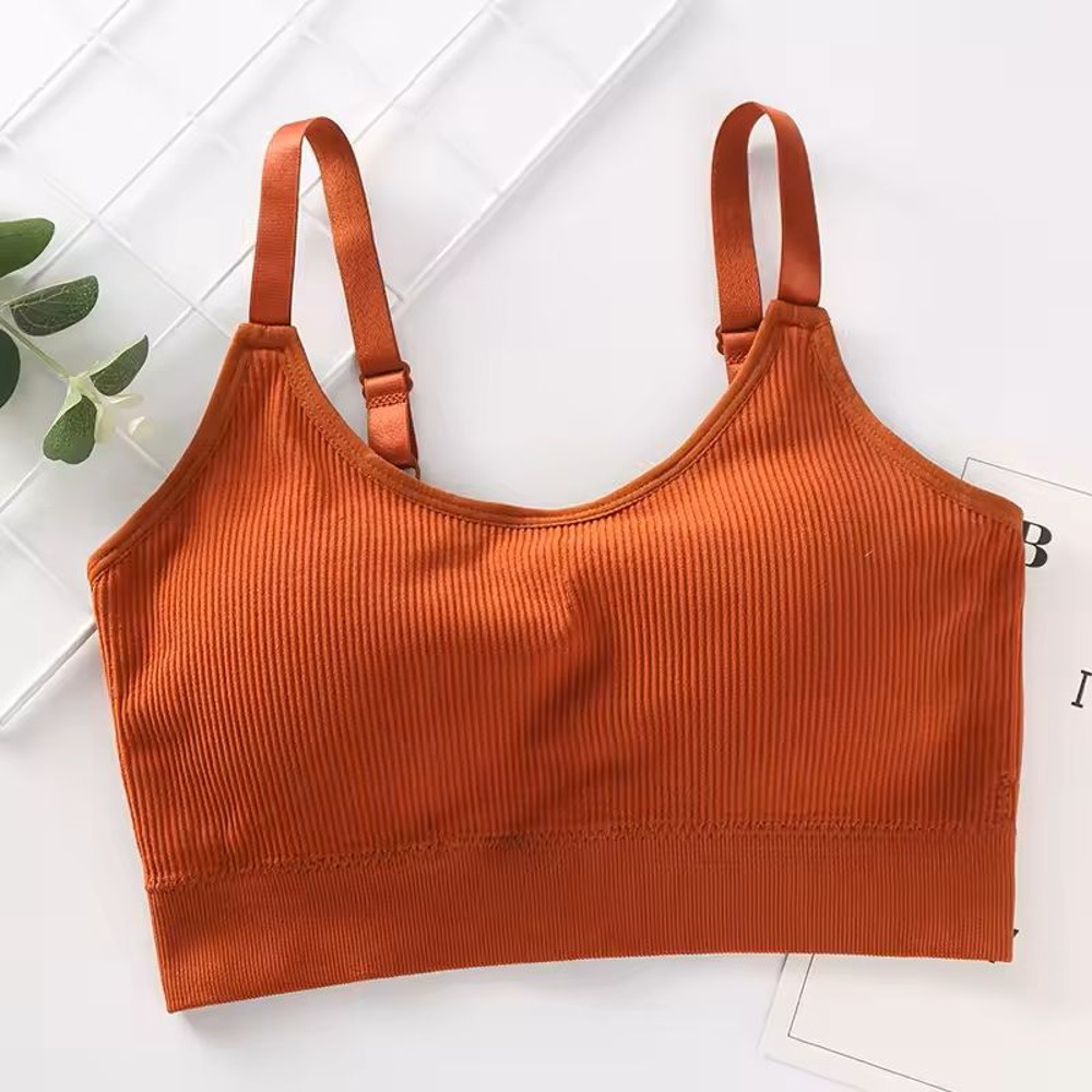 Womens Cotton Tube Top Bra With Beauty Back Design 11