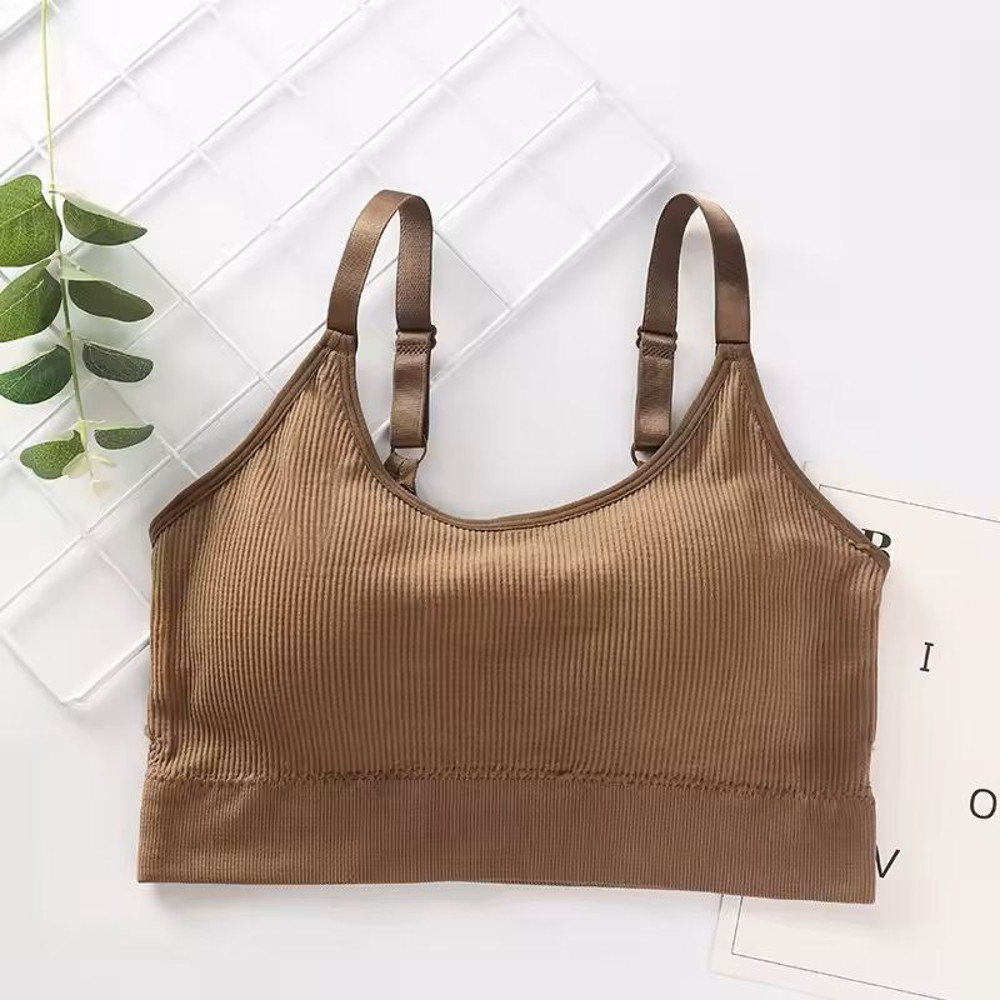 Womens Cotton Tube Top Bra With Beauty Back Design 8