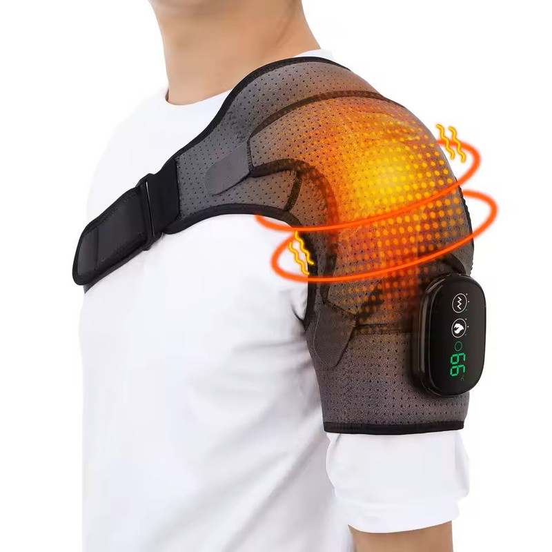 Electric Heating Shoulder Massage Belt For Muscle Relaxation 0