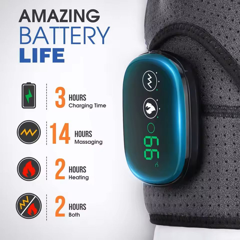 Electric Heating Shoulder Massage Belt For Muscle Relaxation 3