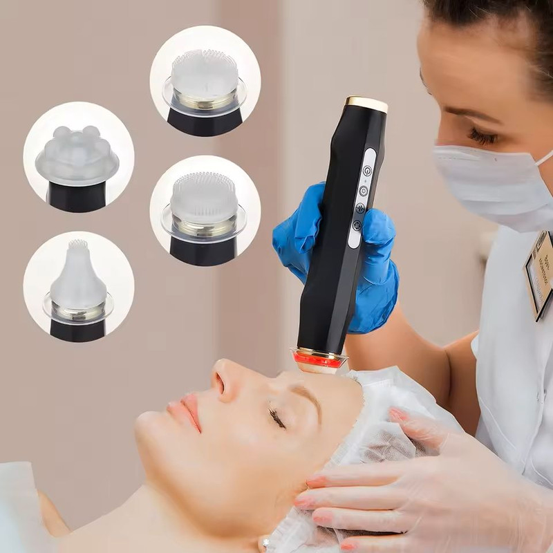 Oxygen Bubble Pen CO2 Facial Machine With 7Color LED Therapy 0