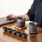 Portable Chinese Clay Tea Set With Infuser And Cups 3