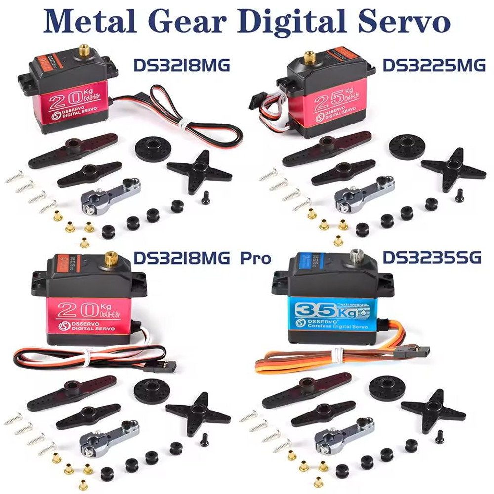 Waterproof Metal Gear Digital Servo For RC Cars And Models 1