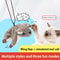 Interactive Rechargeable Cat Toy With Chirping Flapping Bird 3