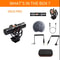 OnCamera Cardioid Shotgun Microphone With Shock Mount For DSLR And Smartphones 5