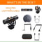OnCamera Cardioid Shotgun Microphone With Shock Mount For DSLR And Smartphones 6