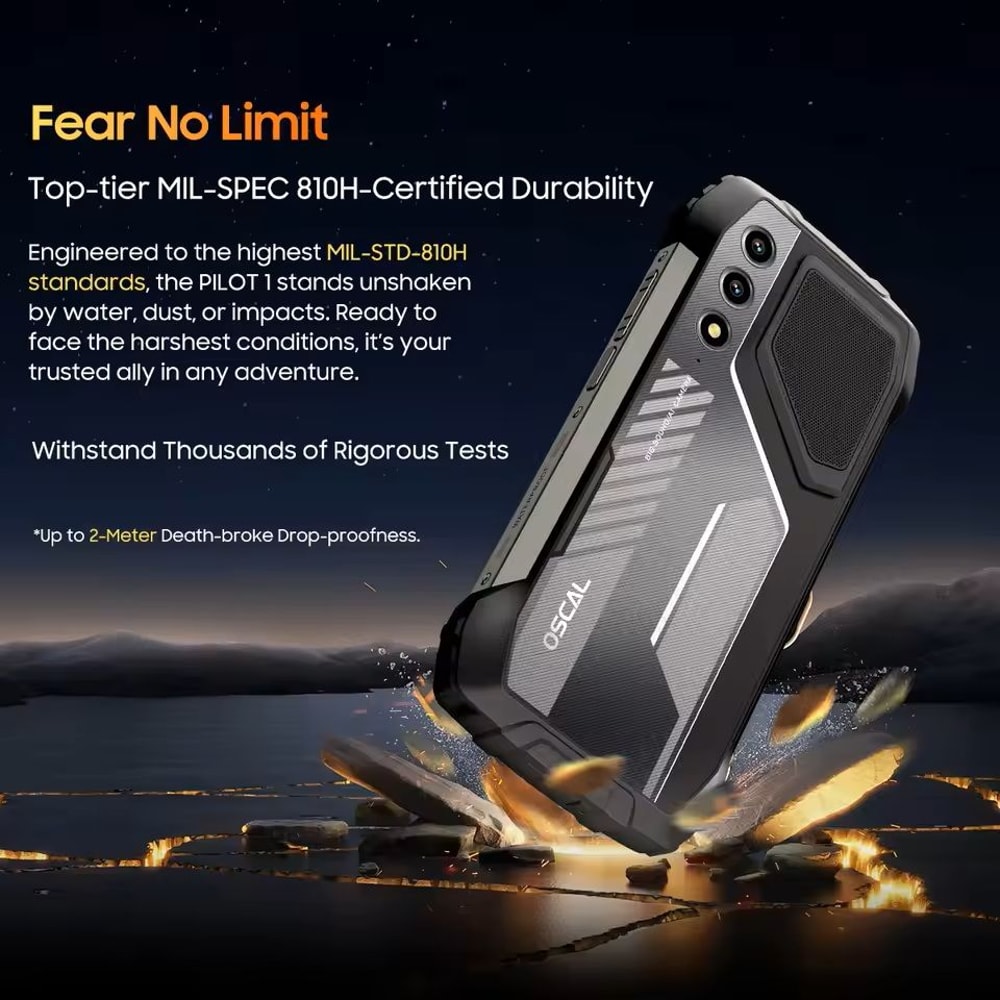 Rugged Android Smartphone With 667 Display And 15000mAh Battery 4