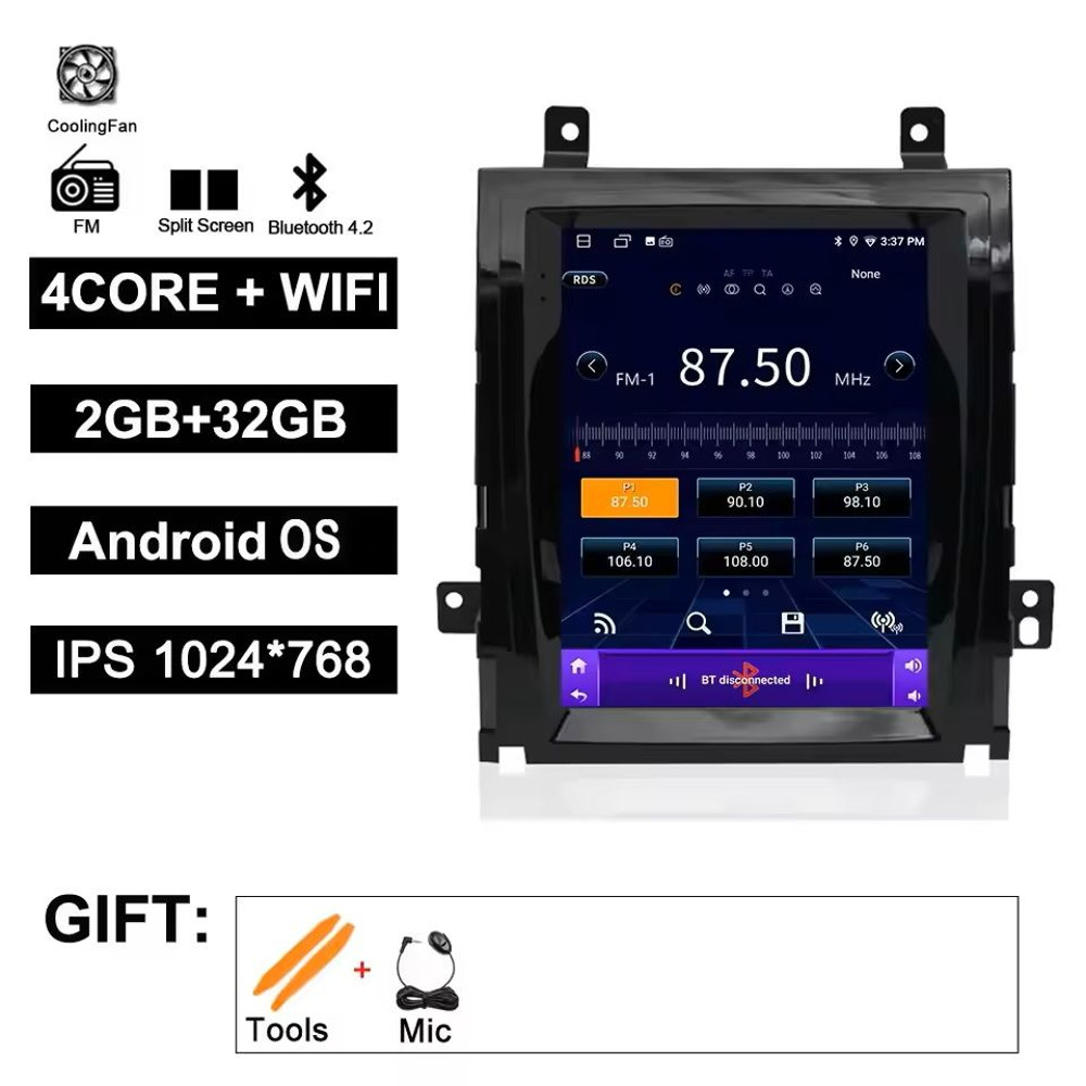 Android 14 Car Stereo Head Unit With CarPlay And GPS For Cadillac Escalade 20072013 6