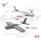 T1 Ranger Fixed Wing RC Airplane EPP Foam Long Battery Life 730mm Wingspan 0