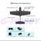 T1 Ranger Fixed Wing RC Airplane EPP Foam Long Battery Life 730mm Wingspan 4