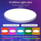 Smart WiFi LED Ceiling Light With App And Voice Control 24W Round Panel Lamp 6