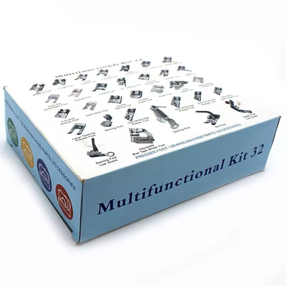 32 Piece Sewing Machine Presser Foot Kit Set For Sewing Projects 3