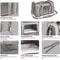 Portable Pet Carrier Bag Soft Sided Travel Backpack For Dogs And Cats 3
