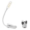 Rechargeable LED Book Light ClipOn Reading Lamp With 3 Color Modes 6