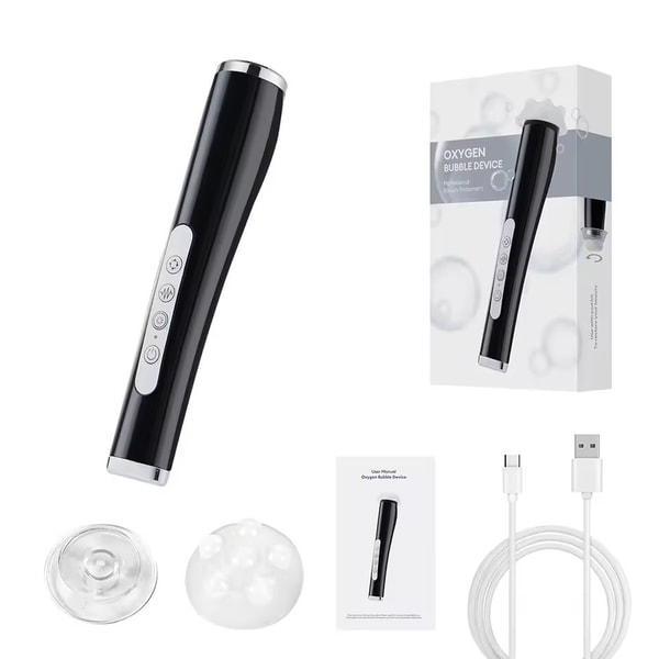 CO2 Oxygen Bubble Pen Portable Facial Skin Care Spa Machine 7