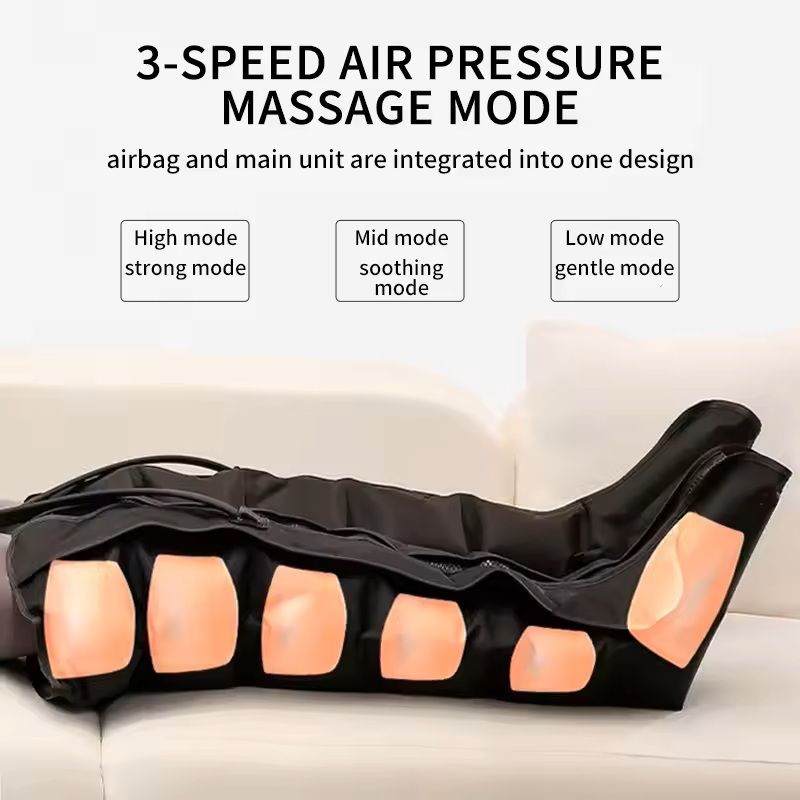 Air Pressure Leg Massager Boots With Remote Control Deep Calf And Foot Relaxation 3