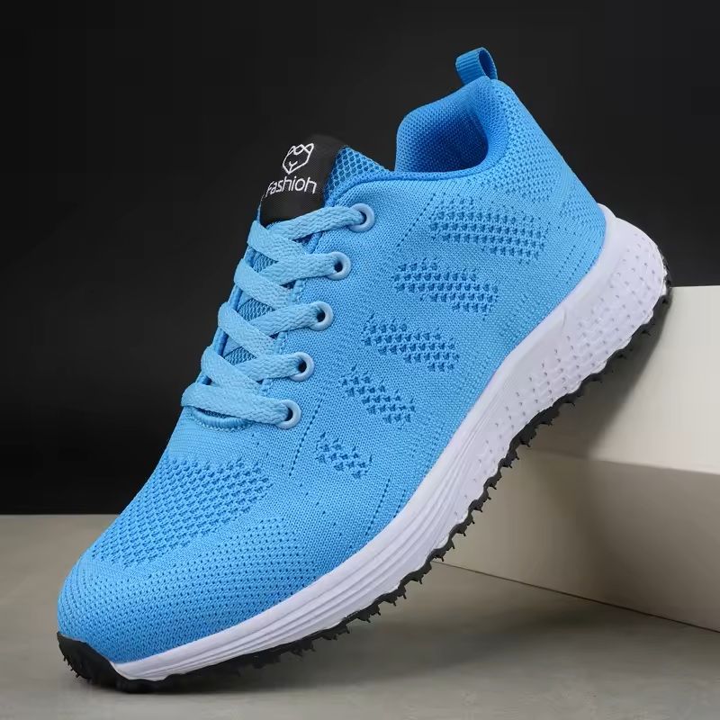 Womens Breathable Knit Sneakers Lightweight Walking Shoes 8