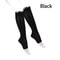 Compression Socks Open Toe Zipper Support Knee High Socks 6