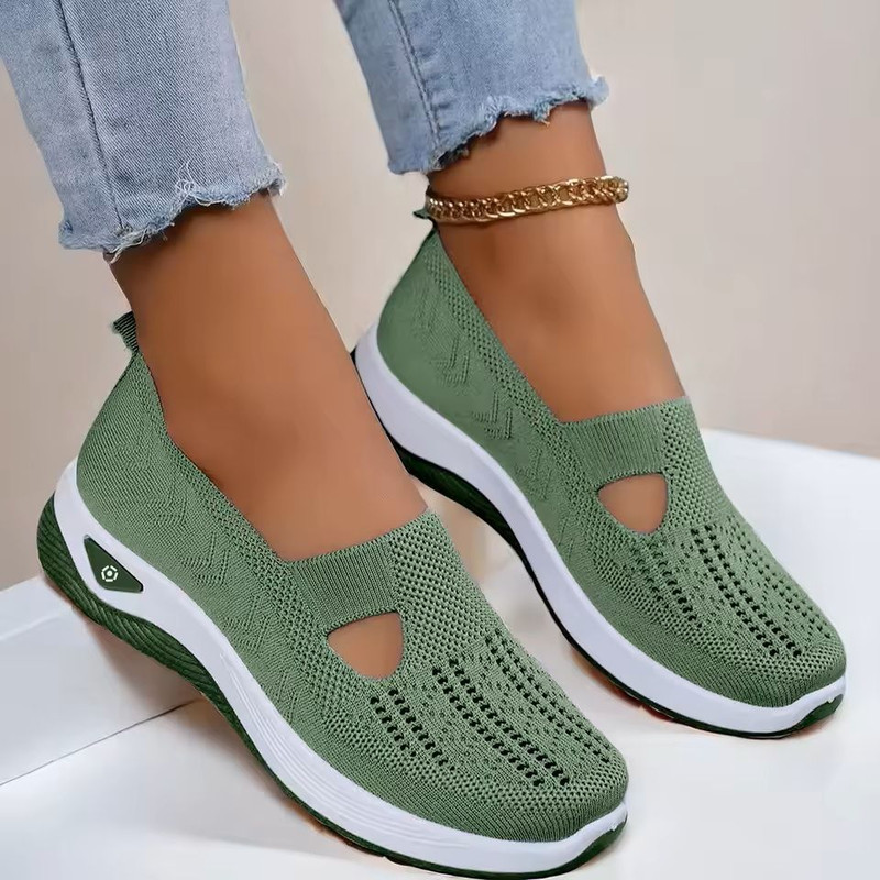 Breathable Soft Sole Walking Flats For Women 6