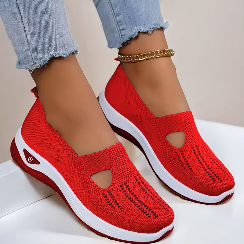 Breathable Soft Sole Walking Flats For Women 8