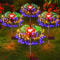 LED Solar Firework Lights Waterproof Garden Decor 0