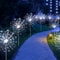 LED Solar Firework Lights Waterproof Garden Decor 7