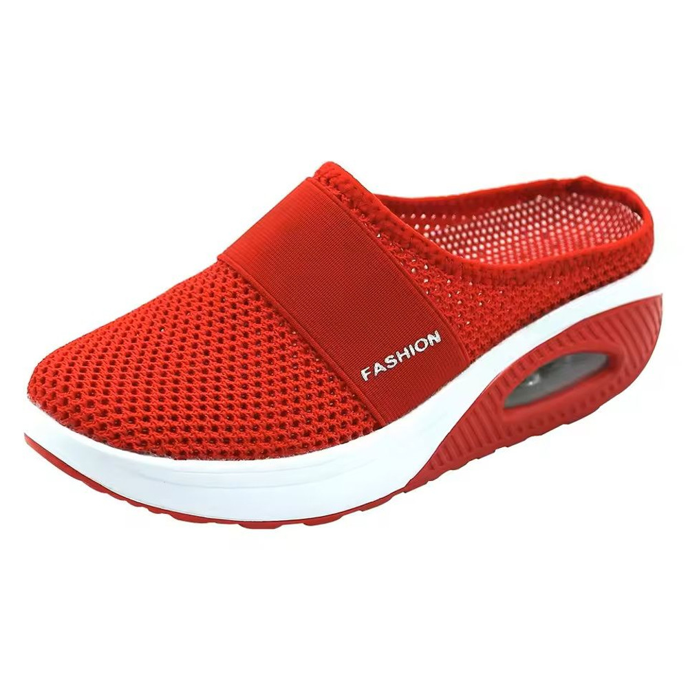 Womens Breathable Slip On Walking Sandals With Arch Support 2